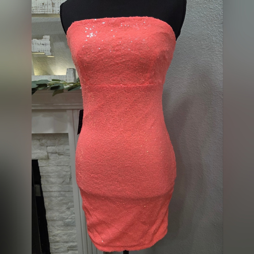 Charlotte Russe Formal Strapless Mini Dress
